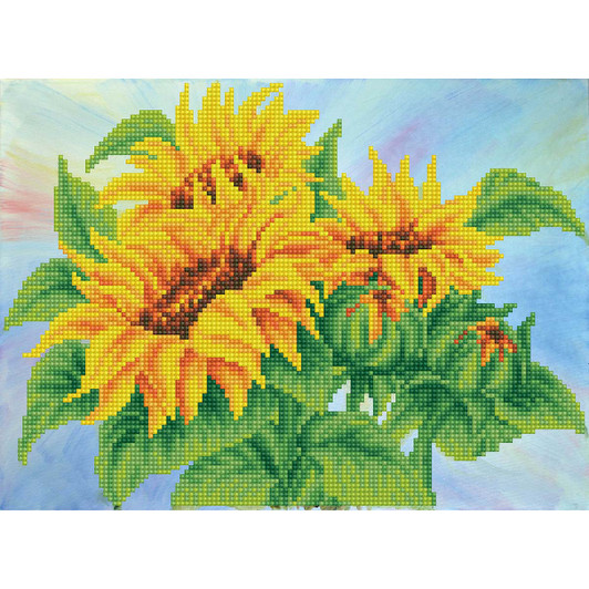 Diamond Art Painting Kit Sunflower 