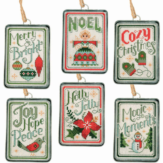 Herrschners Holiday Cheer II Ornaments Counted Cross-Stitch Kit