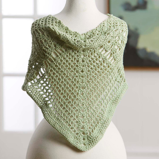 Willow Yarns Greenery Shawl Pattern Willow Yarns Greenery Shawl Pattern