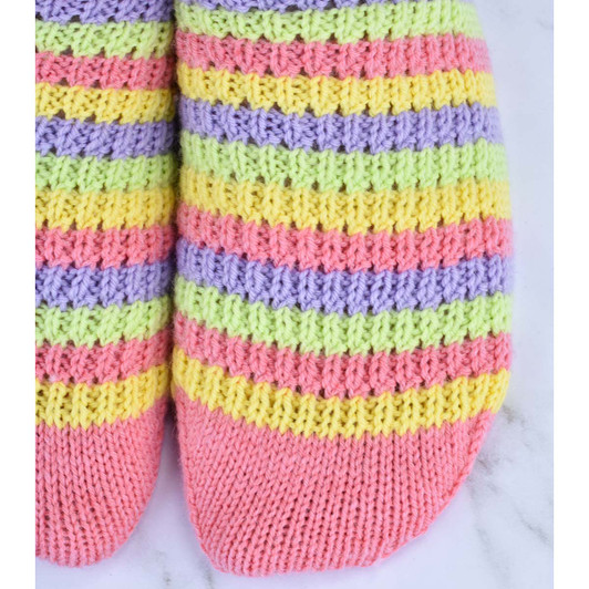 Universal Yarn Sugar Stripe Socks Free Download Universal Yarn Sugar Stripe Socks Free Download