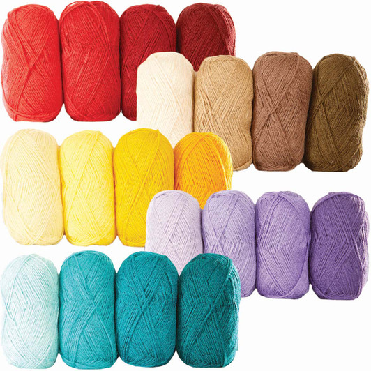 Herrschners Afghan Yarn Gradient Yarn Pack Herrschners Afghan Yarn Gradient Yarn Pack