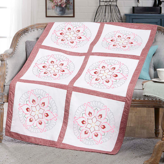 Herrschners Lydia Quilt Blocks Thread Kit Herrschners Lydia Quilt Blocks Thread Kit