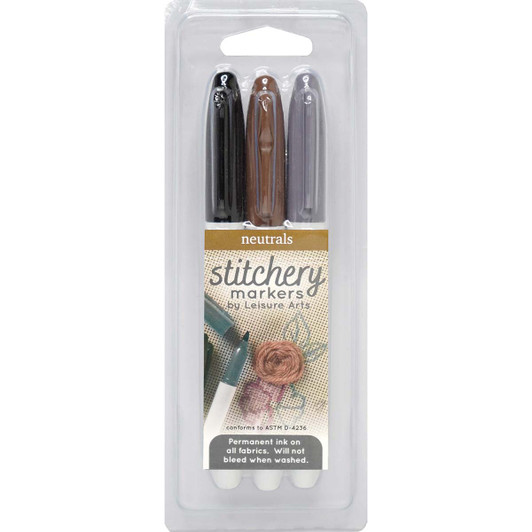 Leisure Arts Stitchery Fabric Marker II Set Accessory