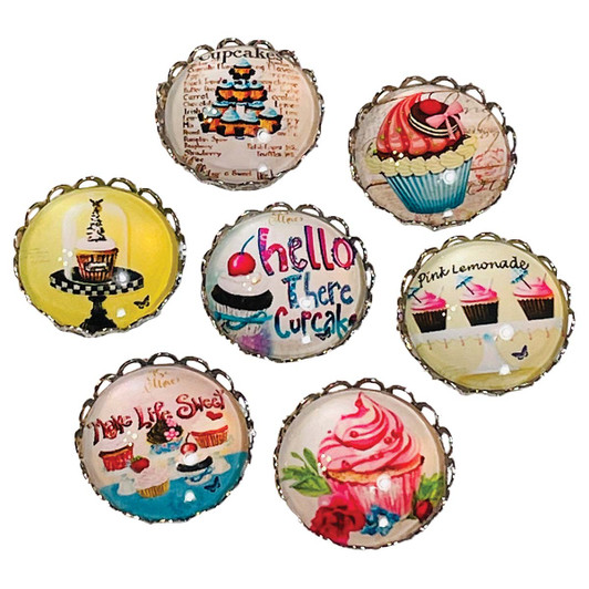 My Big Toe Designs Hello Cupcake Needle Minders Accessory My Big Toe Designs Hello Cupcake Needle Minders Accessory