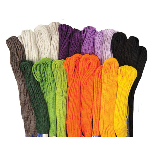 Craftways Halloween Value Floss Pack, 20 Skeins Craftways Halloween Value Floss Pack, 20 Skeins