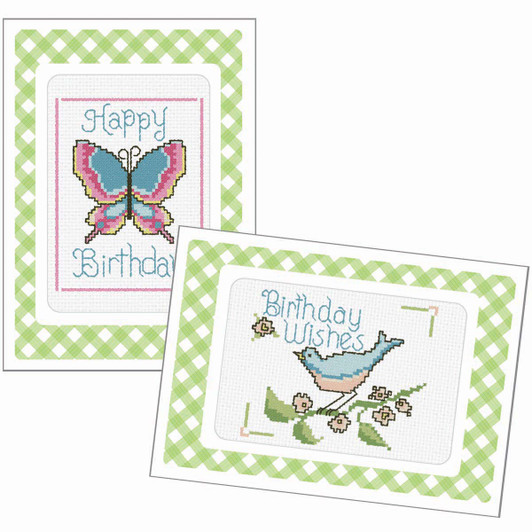 Celebration Greeting Cards Counted Cross-Stitch Pattern Download