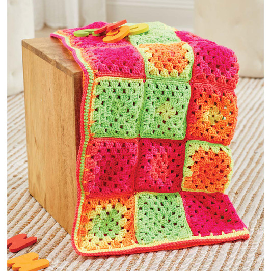 Premier Granny Square Blanket Crochet Kit Premier Granny Square Blanket Crochet Kit