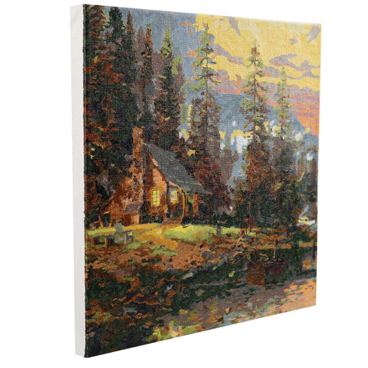 Craft Buddy Peaceful Retreat Kit & Frame Paint by Number Kit