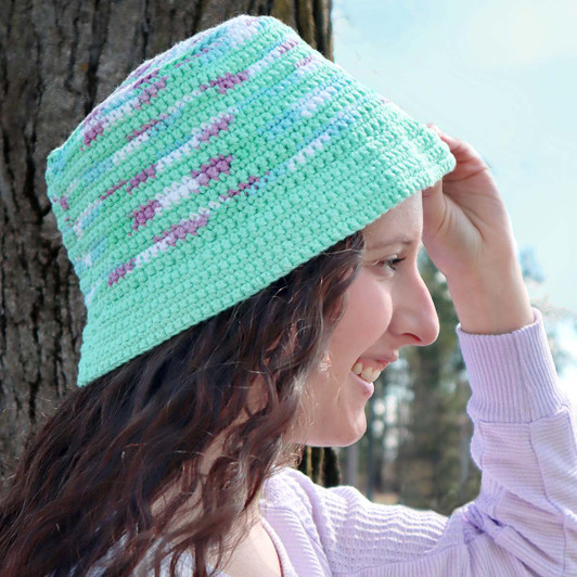 Herrschners Breezy Bucket Hat Yarn Pack Herrschners Breezy Bucket Hat Yarn Pack