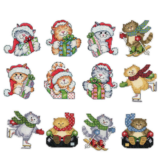 Design Works Candy Ornament Counted Cross-Stitch Kit