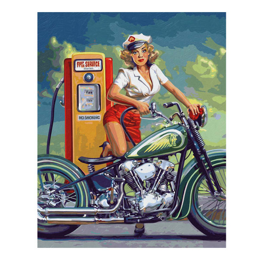 Schipper Route 66 Paint by Number Kit