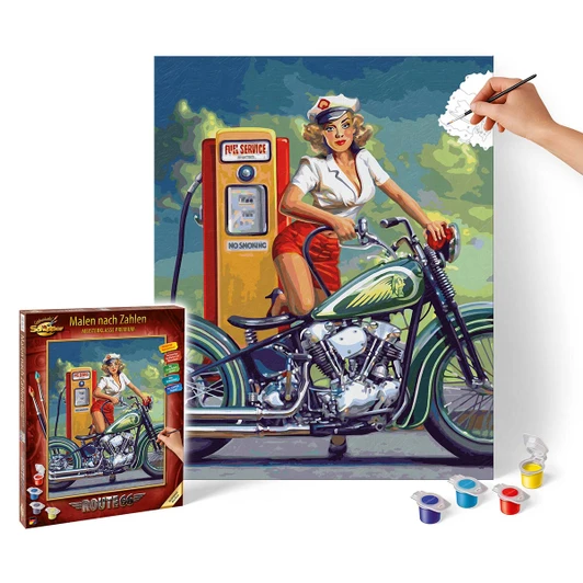 Schipper Route 66 Paint by Number Kit