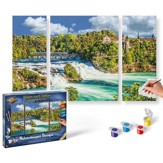 Schipper Rhine Falls Natural Spectacle Paint by Number Kit