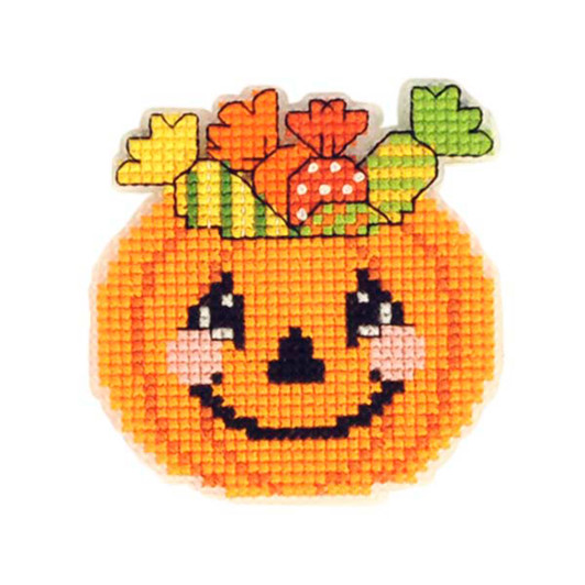 Herrschners Halloween Haunt Ornaments Counted Cross-Stitch Kit Herrschners Halloween Haunt Ornaments Counted Cross-Stitch Kit