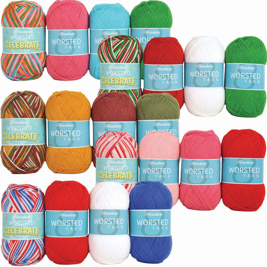 Herrschners Worsted 8 Celebrate Yarn Pack Herrschners Worsted 8 Celebrate Yarn Pack