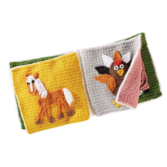 Herrschners On the Farm Crochet Book Crochet Kit Herrschners On the Farm Crochet Book Crochet Kit