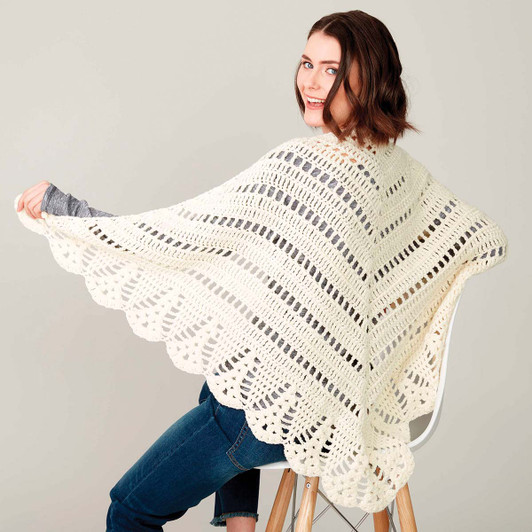 Caron Prayer Shawl Crochet Kit Caron Prayer Shawl Crochet Kit