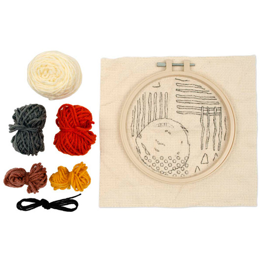 Fabric Edition, Inc. Abstract Hoop Punch Needle Kit Fabric Edition, Inc. Abstract Hoop Punch Needle Kit