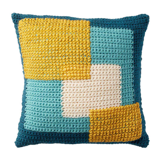 Bernat Crossed Squares Crochet Pillow Pattern Free Download Bernat Crossed Squares Crochet Pillow Pattern Free Download
