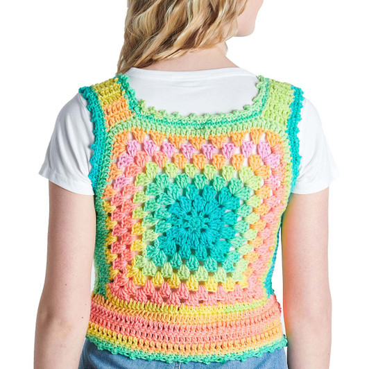 Red Heart Granny Square Retro Top Pattern Free Download Red Heart Granny Square Retro Top Pattern Free Download