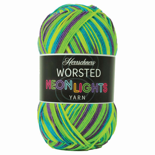 Herrschners Worsted 8 Neon Lights Yarn
