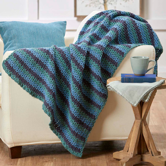 Herrschners Cool Evening Throw Yarn Pack Herrschners Cool Evening Throw Yarn Pack