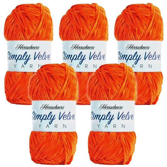 Herrschners Simply Velvet - Bag of 5 Yarn Pack Herrschners Simply Velvet - Bag of 5 Yarn Pack