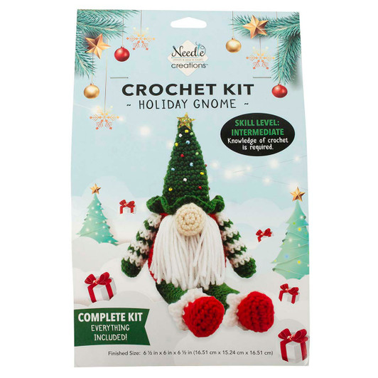 Fabric Edition, Inc. Holiday Gnome Crochet Kit