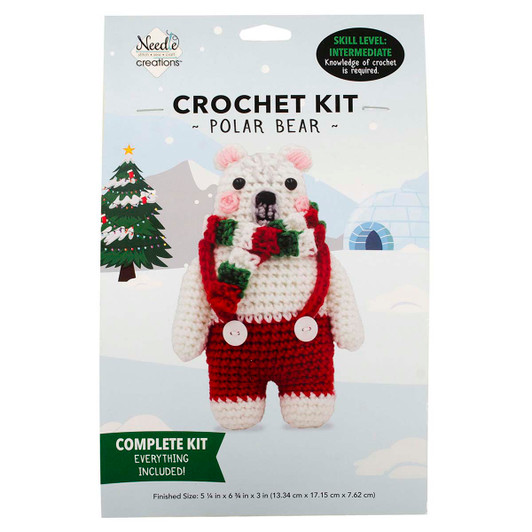Fabric Edition, Inc. Polar Bear Crochet Kit Fabric Edition, Inc. Polar Bear Crochet Kit