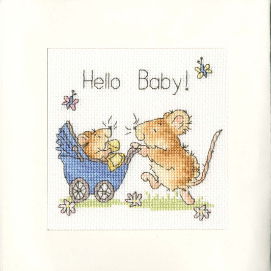 Bothy Threads Hello Baby! Needlepoint Kit