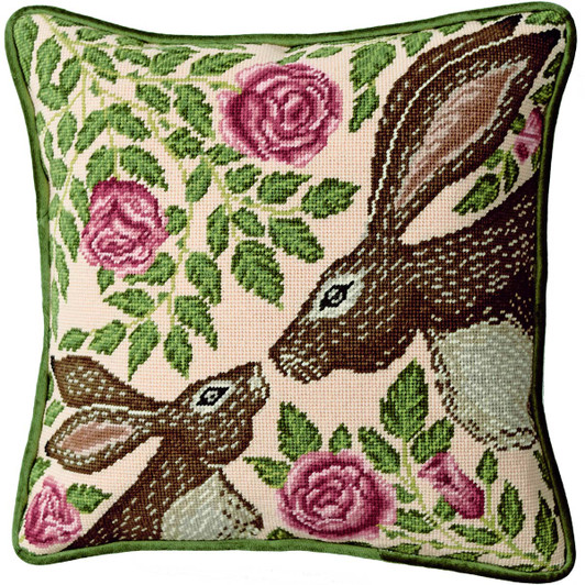 Bothy Threads Kit Ricamo Punto Lungo In Lana - Riviera Inglese, 19x27cm, Con Tela Zweigart