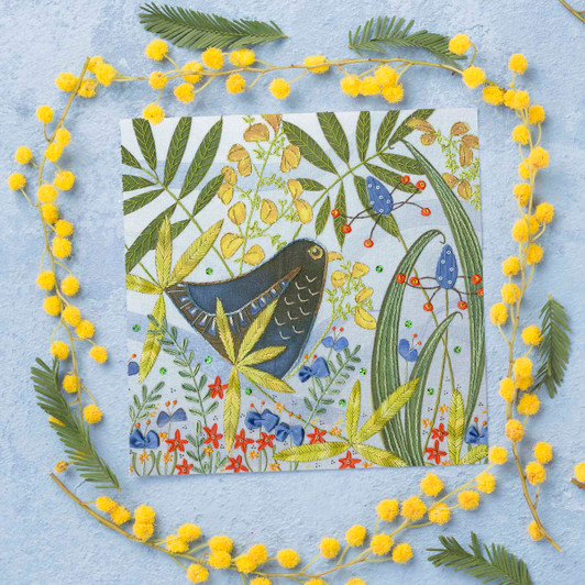 Bothy Threads Merle Embroidery Kit Bothy Threads Merle Embroidery Kit