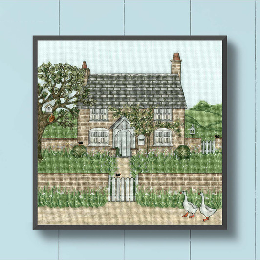 Bothy Threads Gardener's Cottage Counted Cross-Stitch Kit Bothy Threads Gardener's Cottage Counted Cross-Stitch Kit
