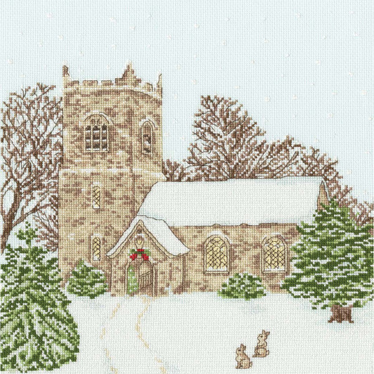 Bothy Threads Country Church Counted Cross-Stitch Kit Bothy Threads Country Church Counted Cross-Stitch Kit