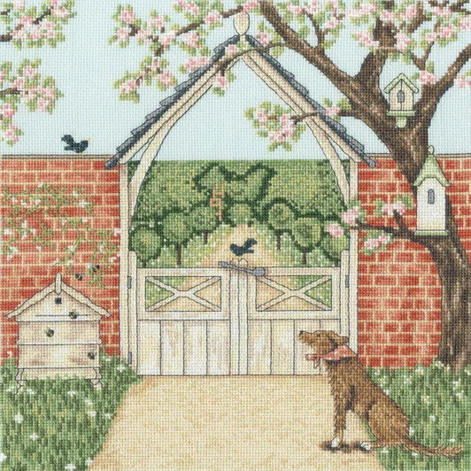 Bothy Threads Lych Gate Counted Cross-Stitch Kit