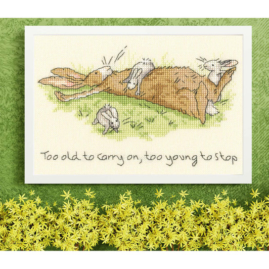 Bothy Threads Too Young to Stop Counted Cross-Stitch Kit