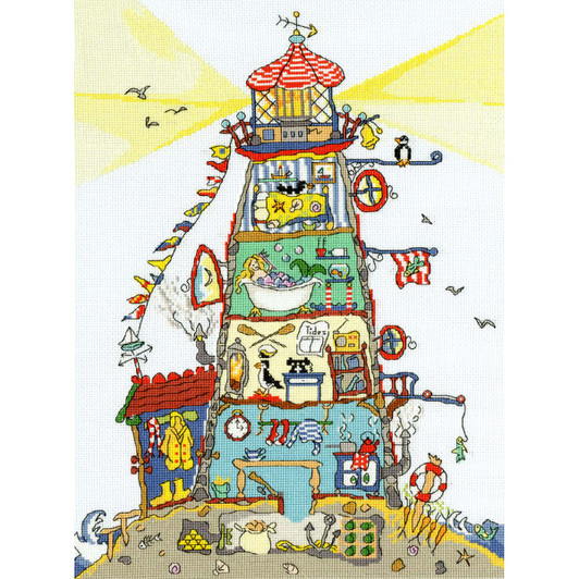 Bothy Threads The Lighthouse Counted Cross-Stitch Kit Bothy Threads The Lighthouse Counted Cross-Stitch Kit