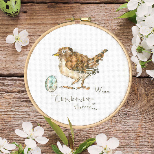 Bothy Threads Little Wren Counted Cross-Stitch Kit Bothy Threads Little Wren Counted Cross-Stitch Kit