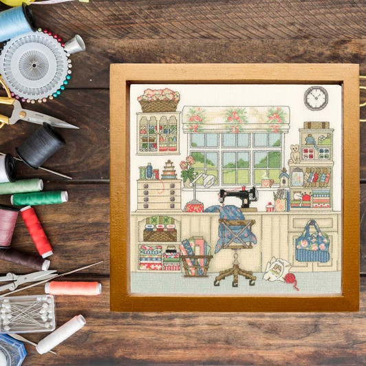 Bothy Threads My Sewing Room Counted Cross-Stitch Kit Bothy Threads My Sewing Room Counted Cross-Stitch Kit