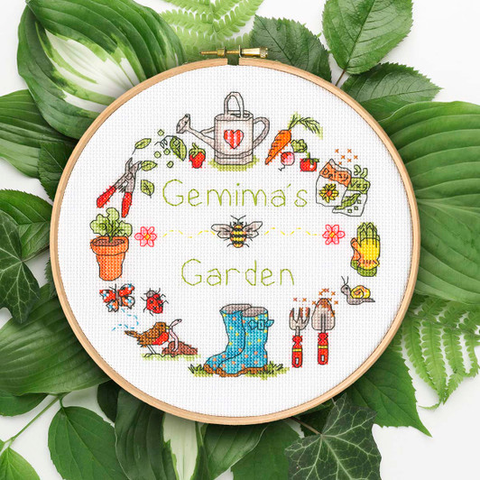 Bothy Threads My Garden Counted Cross-Stitch Kit Bothy Threads My Garden Counted Cross-Stitch Kit