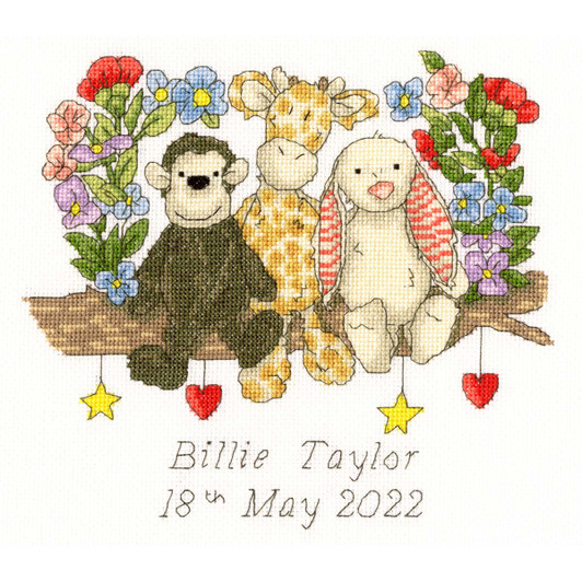 Bothy Threads Sweet Friendships Counted Cross-Stitch Kit