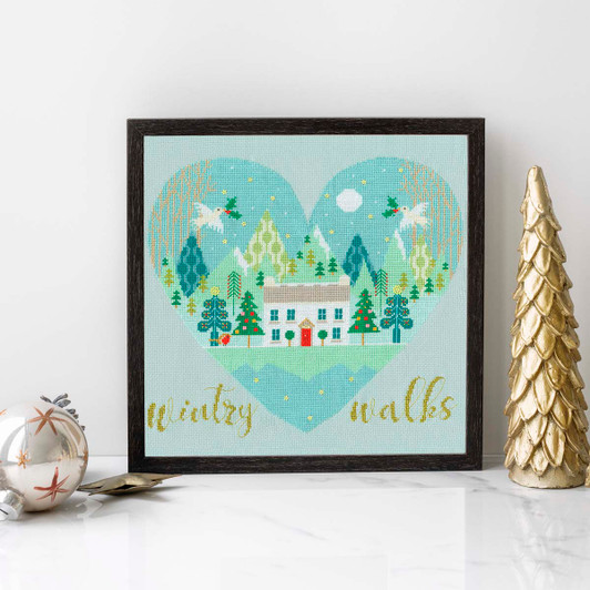 Bothy Threads Wintry Walks Counted Cross-Stitch Kit