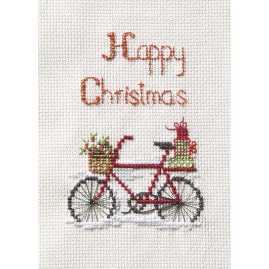 Bothy Threads Shristmas Delivery Christmas Card Counted Cross-Stitch Kit