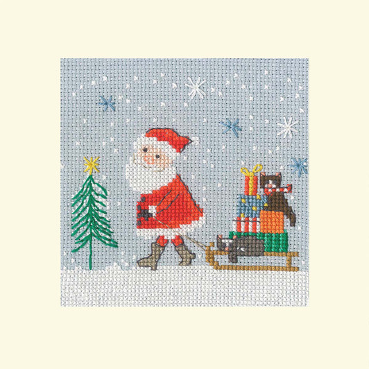 Bothy Threads Delivery By Sledge Counted Cross-Stitch Kit