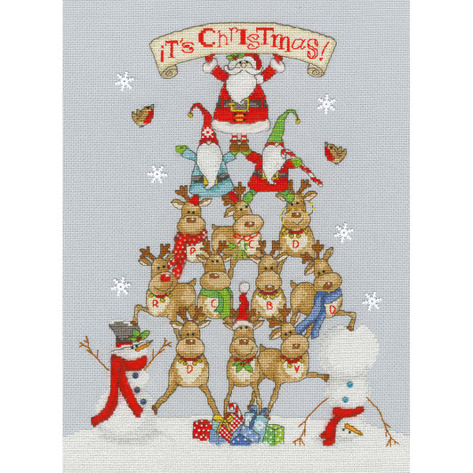 Bothy Threads It's Christmas! Counted Cross-Stitch Kit Bothy Threads It's Christmas! Counted Cross-Stitch Kit