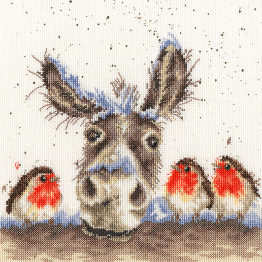 Bothy Threads Christmas Donkey Counted Cross-Stitch Kit Bothy Threads Christmas Donkey Counted Cross-Stitch Kit