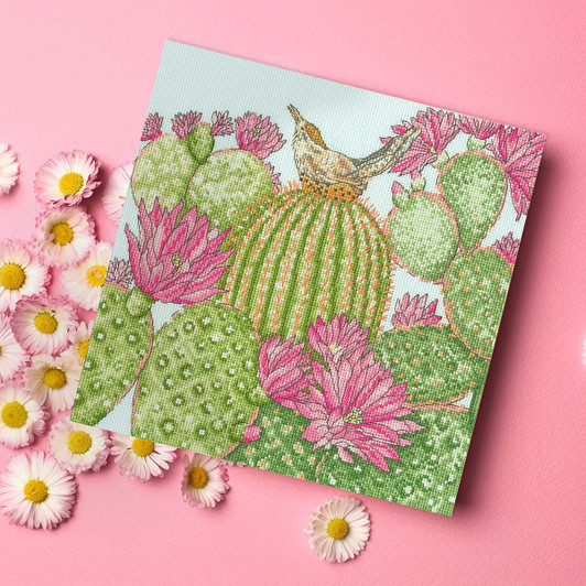 Bothy Threads Cactus Garden Counted Cross-Stitch Kit