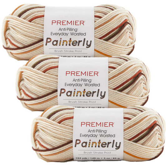 Premier Everyday Painterly-Bag of 3 Yarn Pack Premier Everyday Painterly-Bag of 3 Yarn Pack