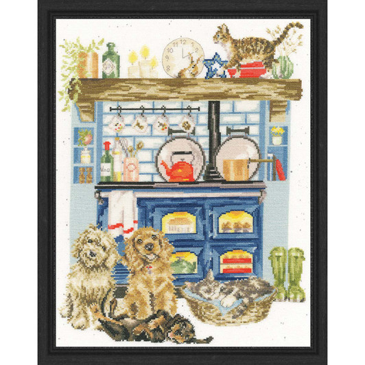 Bothy Threads Country Kitchen Kit & Frame Counted Cross-Stitch Kit Bothy Threads Country Kitchen Kit & Frame Counted Cross-Stitch Kit