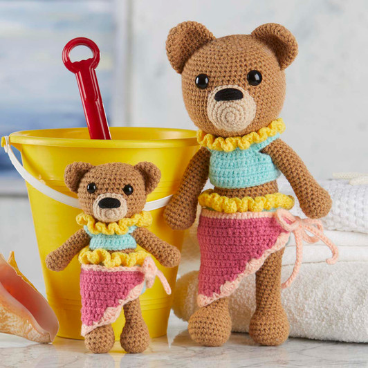 Herrschners Bear-kini Beach Day Ensemble Crochet Kit Herrschners Bear-kini Beach Day Ensemble Crochet Kit